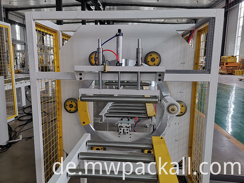 Kabinett Möbel Orbital Stretch Wraping Machine Hocheffizienz Vollautomatische horizontale Orbital-Stretchpackmaschine